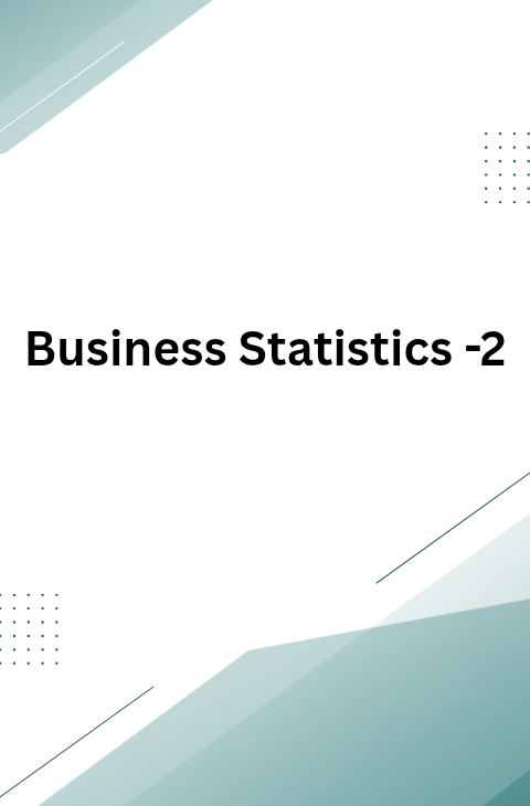 Business statistics 2